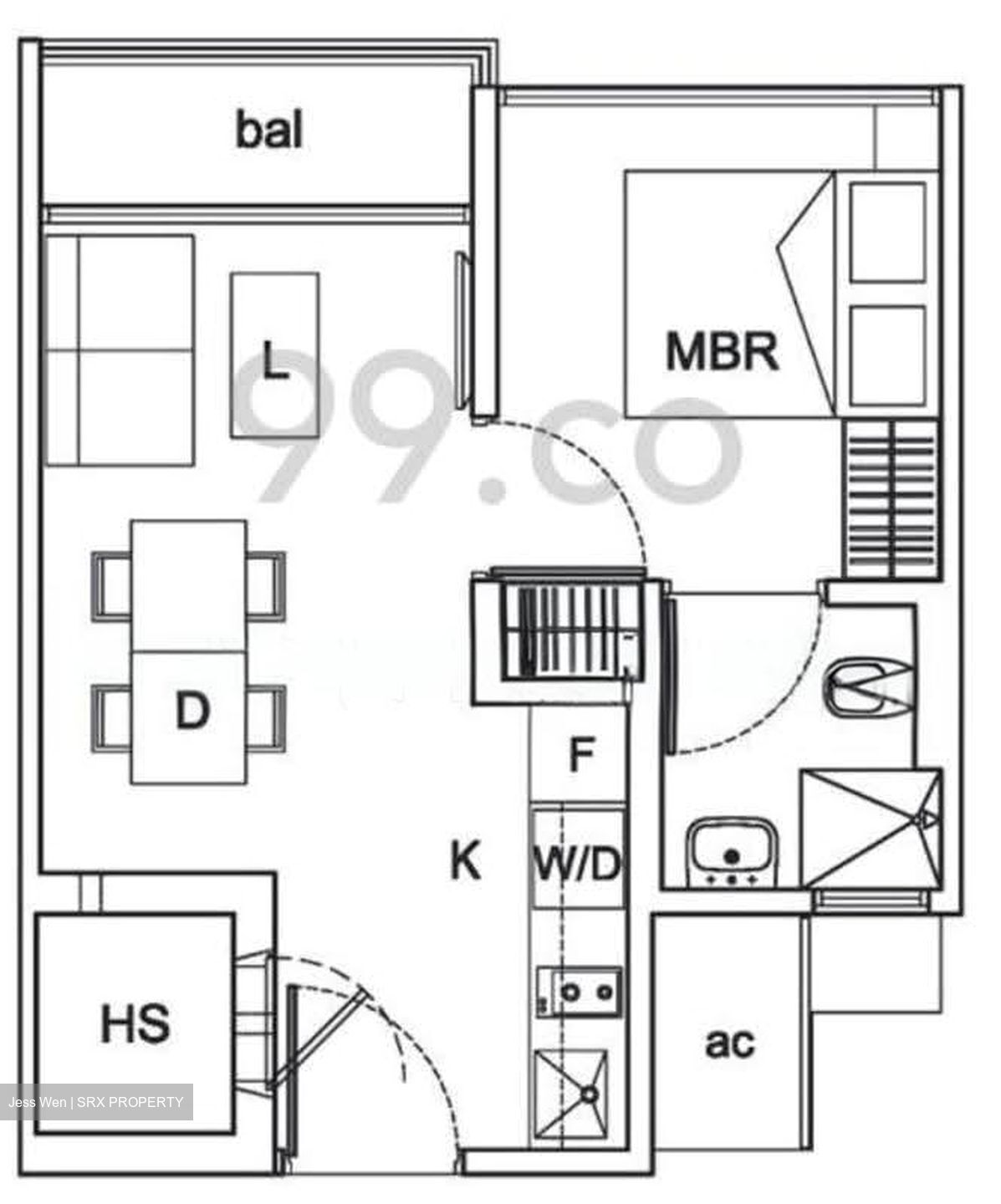 The Water Edge (D14), Apartment #615028181